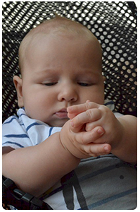 Charlie holding hands togather