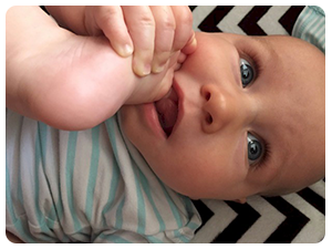 Charlie with in the mouth