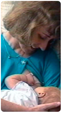 Christopher brestfeeding