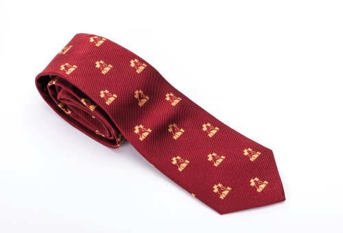 Silk tie - Red $37